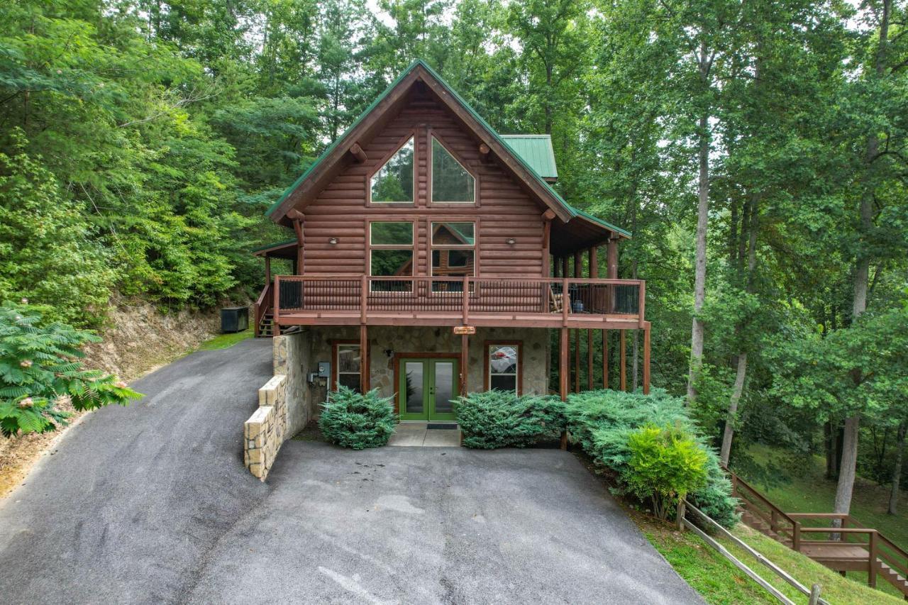 Relaxation Retreat - Large Family Cabin - Wifi, Fire Pit, Game Room With Pool Table And More Sevierville Eksteriør bilde