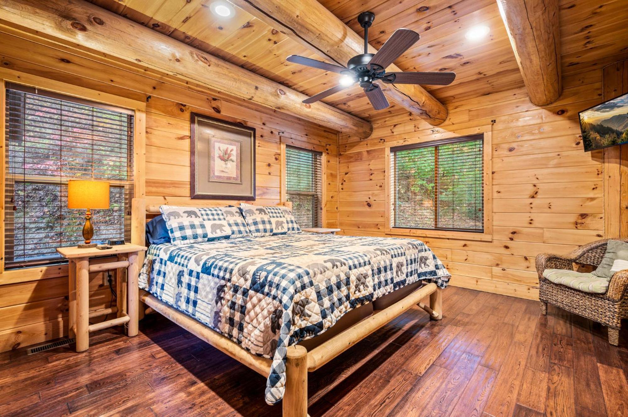 Relaxation Retreat - Large Family Cabin - Wifi, Fire Pit, Game Room With Pool Table And More Sevierville Eksteriør bilde